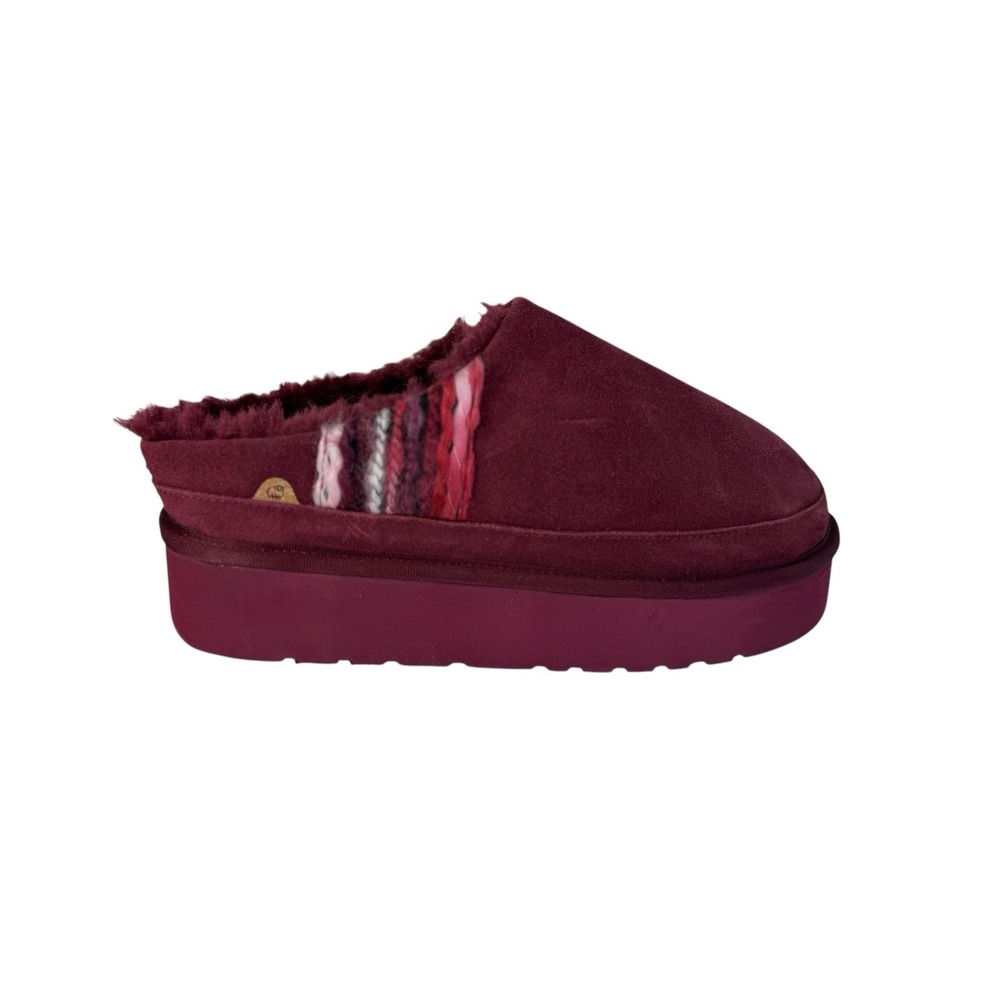 Lamo Jules Women's Comfort Slippers Wine Color Women's No‎ Size Fits 7 No Box
